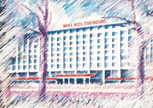 Helsinki Hotel Inter Continental Künstlerkarte