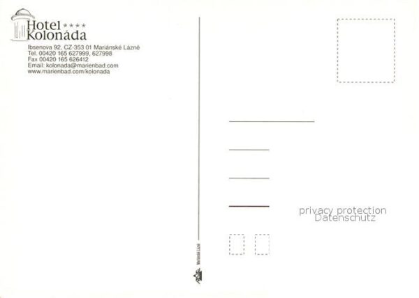 Marianske Lazne Hotel Kolonada – Bild 2
