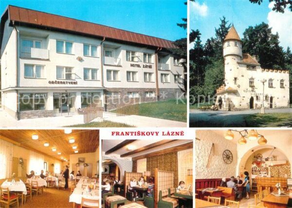 Frantiskovy Lazne Hotel Zatisi Zamecek Selska jizba Resta