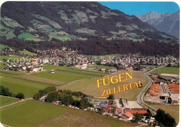 Fuegen Fliegeraufnahme
