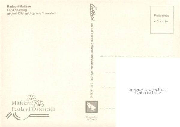 Mattsee Salzburg Fliegeraufnahme mit Höllengebirge und T – Bild 2