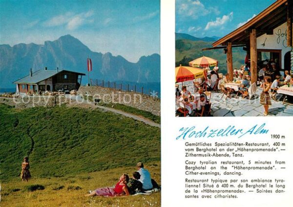 Zell See Hochzeller Alm Restaurant