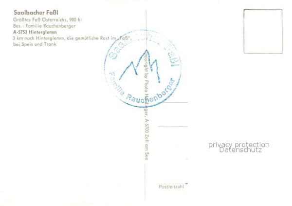 Hinterglemm Saalbach Saalbacher Fassl – Bild 2