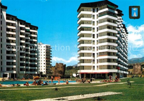 Algarrobo View of the zone with gardens