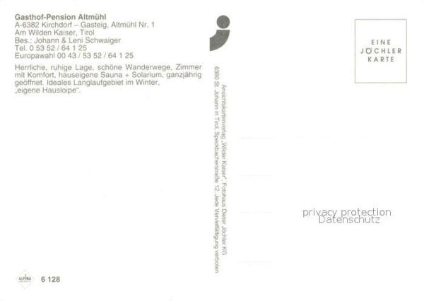 Kirchdorf Gasteig Gasthof Pension Altmühl – Bild 2