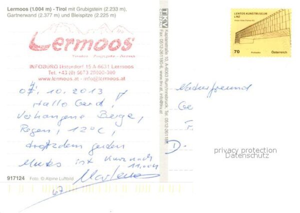 Lermoos Tirol Fliegeraufnahme mit Grubigstein Gärtner – Bild 2