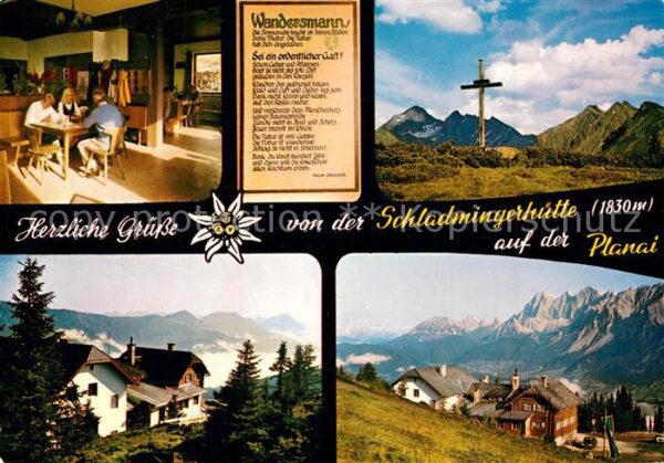 Schladmingerhuette Stoderzinken Kamm Grimming Hütteninnere