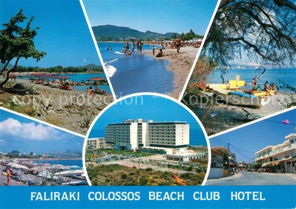 Faliraki Rhodos Colossos Beach Club Hotel