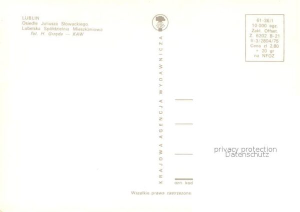 Lublin Osiedle Juliusza Slowackiego – Bild 2
