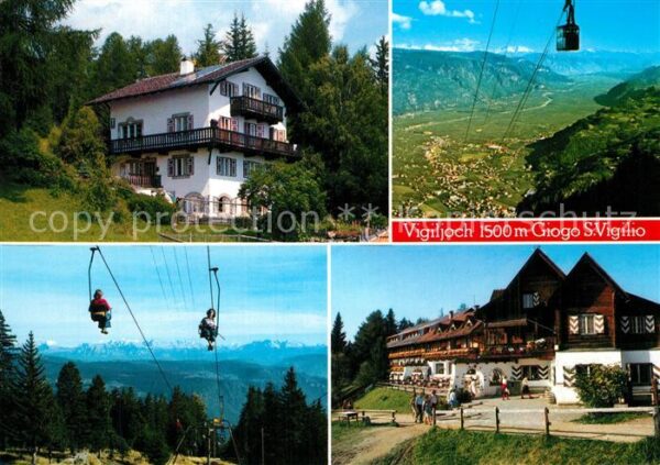 Vigiljoch Haus Mair Seilbahn Sessellift Vigiljoch