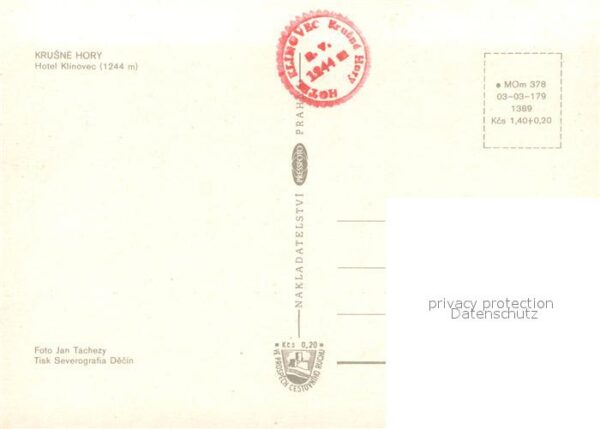 Krusne Hory Hotel Klinovec Gasträume – Bild 2