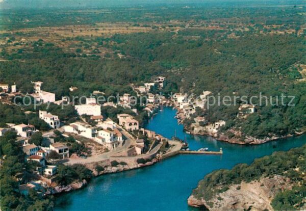 Cala Figuera Mallorca Fliegeraufnahme
