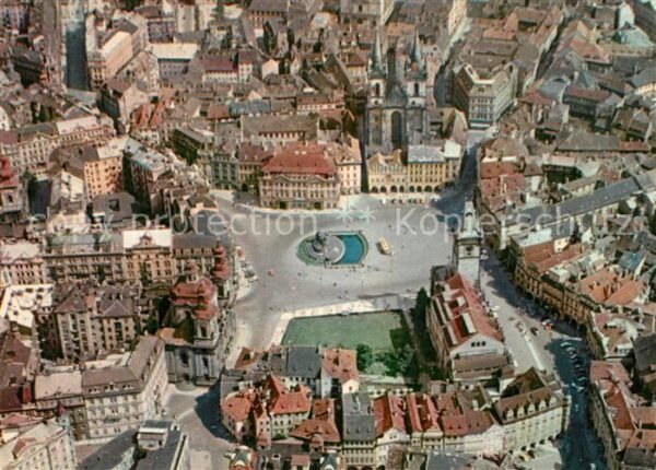 Praha Prahy Prague Altstädter Ring Fliegeraufnahme