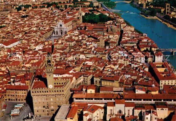 Firenze Florenz Fliegeraufnahme