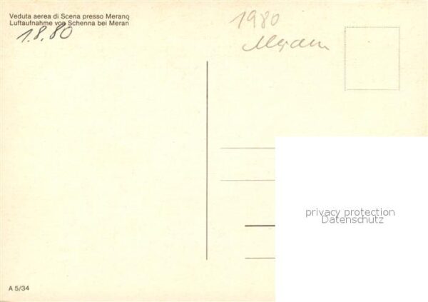 Schenna Meran Fliegeraufnahme – Bild 2