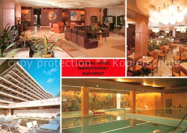 Budapest Thermal Hotel Margitsziget Foyer Hallen