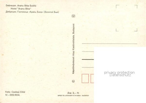 Debrecen Debrezin Hotel Arany Bika – Bild 2
