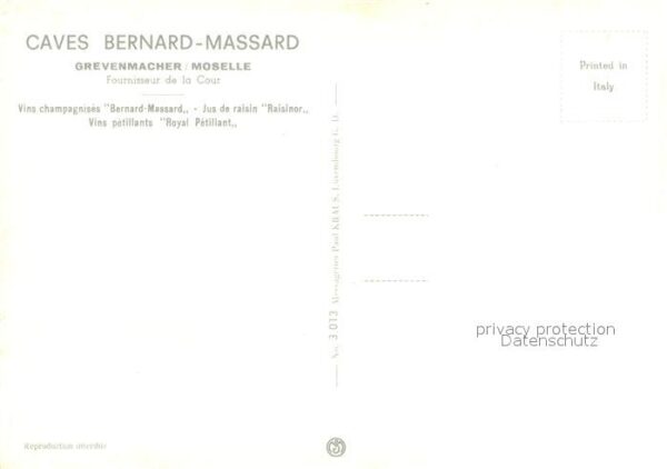 Grevenmacher Luxembourg Caves Bernard Massard Moselle – Bild 2