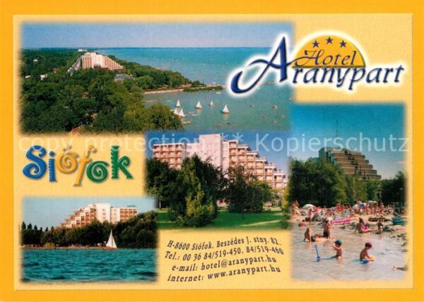 Siofok Hotel Aranypart Panorama Strand