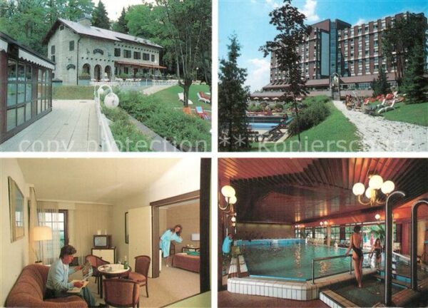 Heviz Thermal Hotel Aqua Zimmer Hallenbad