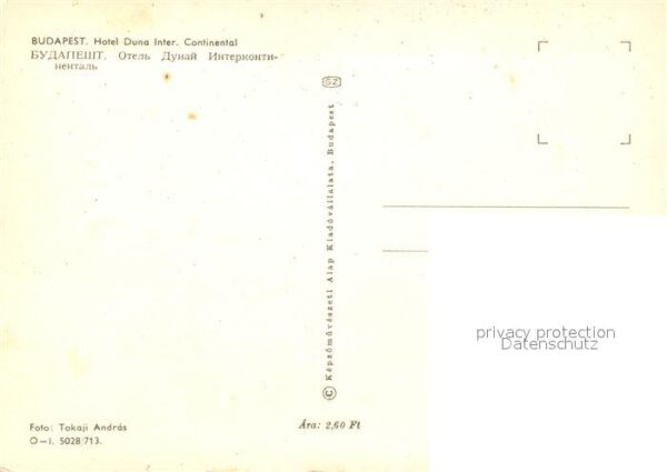 Budapest Hotel Duna Inter Continental – Bild 2
