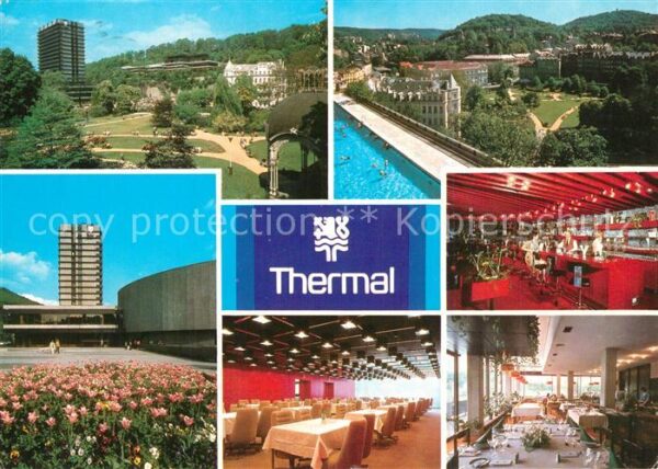 Karlovy Vary Thermal lazenske sanatorium Teilansicht