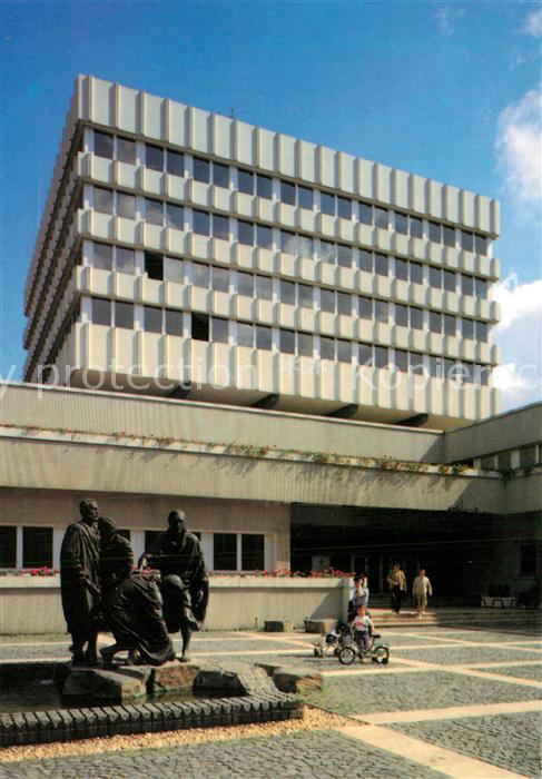 Szombathely Stadthaus Statue Bürger von Szombathely