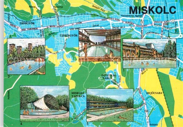 Miskolc Augusztus Szabadsag Varfürdö Thermalbar