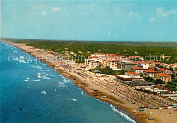 Marina di Castagneto Fliegeraufnahme