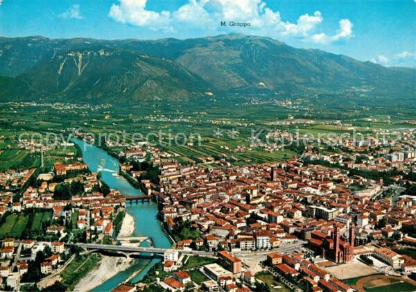 Bassano del Grappa Fliegeraufnahme