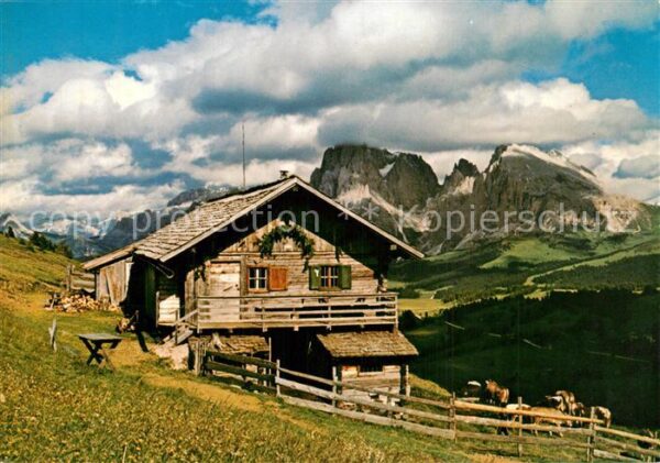 Seiser Alm Dolomiten Panorama
