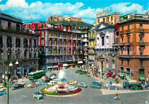Napoli Neapel Piazza Trieste e Trento