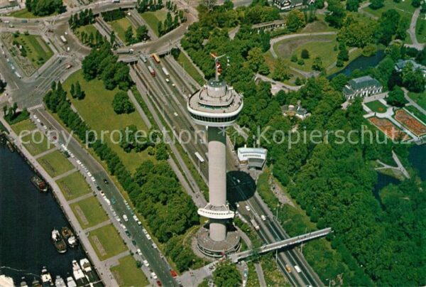 Rotterdam Euromast Fliegeraufnahme