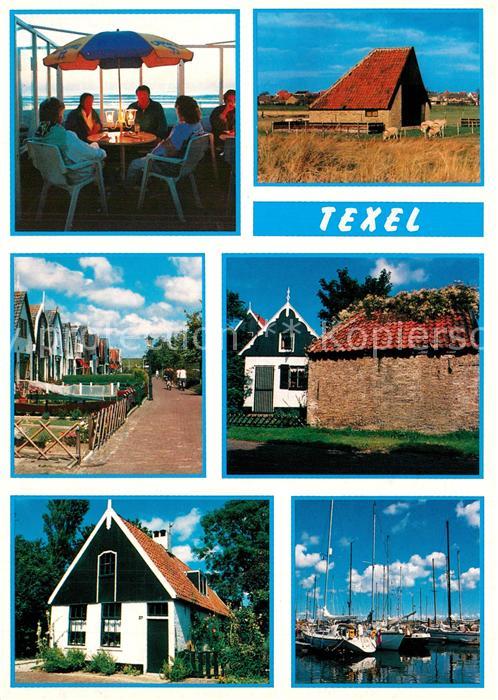 Texel Teilansichten Bootshafen