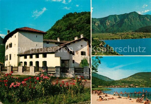 Caldonazzo Castel Trapp Strand