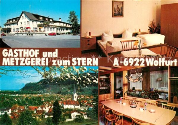 Wolfurt Gasthof Metzgerei zum Stern Gaststube Z