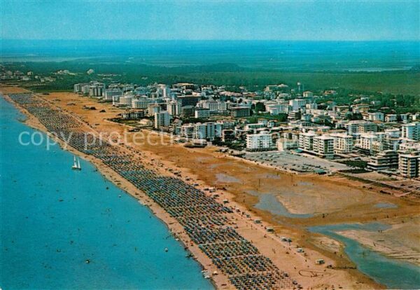 Lido di Bibione Fliegeraufnahme