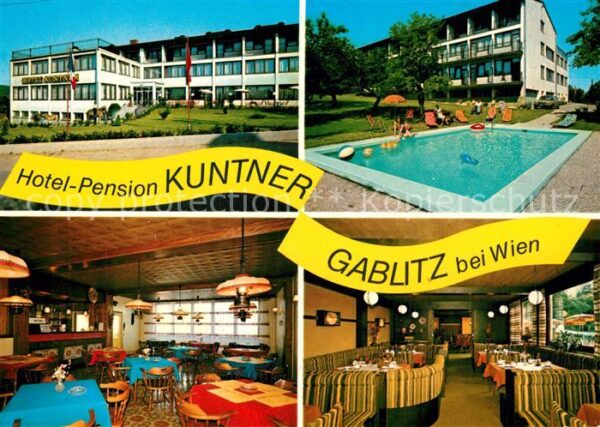 Gablitz Hotel Pension Kuntner Restaurant Bar Po