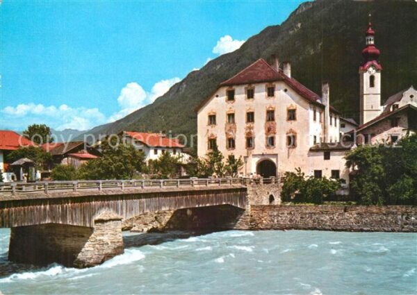 Pfunds Innbrücke mit Gasthof Zum Turm