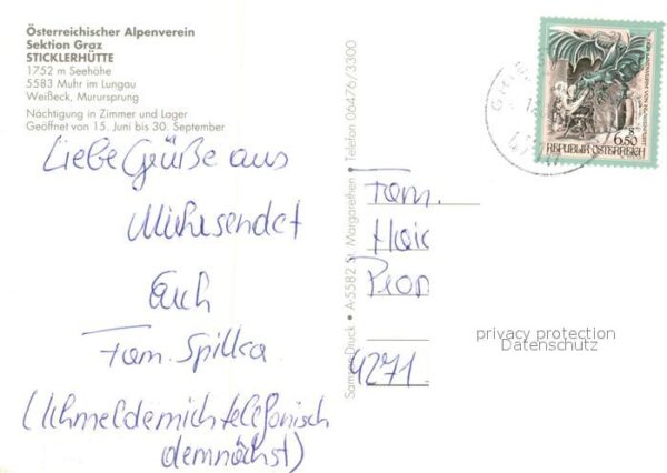 Muhr Lungau Sticklerhütte Gipfelkreuz – Bild 2