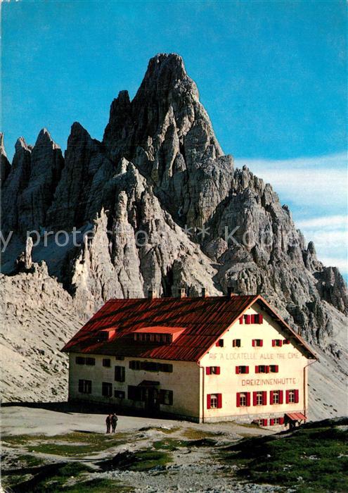 Sesto Sexten Suedtirol Rifugio A Locatelli e Monte Paterno