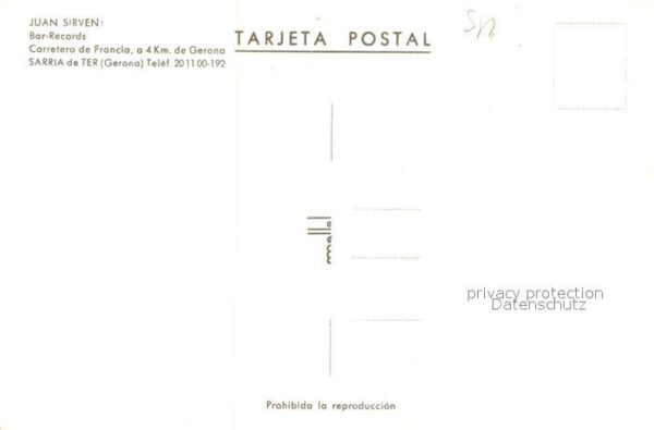 Sarria Juan Sirven Bar Records Carretera de Fr – Bild 2