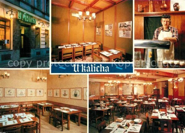 Praha Prahy Prague Restaurace U Kalicha