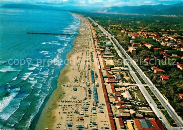 Forte dei Marmi Fliegeraufnahme