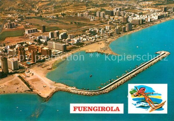 Fuengirola y los boliches vista aérea