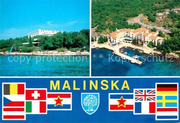 Malinska Krk Hotel Tamaris Fischerdorf Hafen Nationa