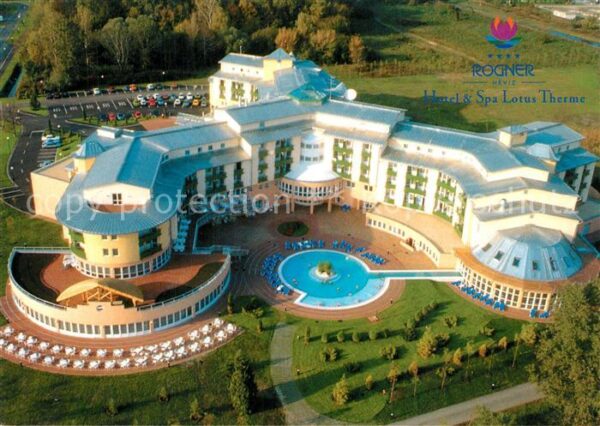 Heviz Rogner Lotus Therme Hotel Fliegeraufnah