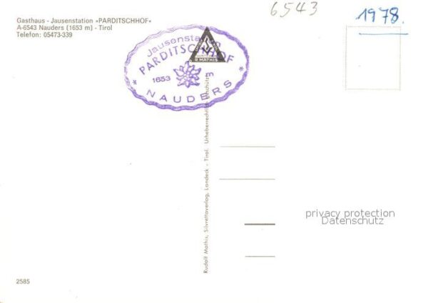 Nauders Tirol Gasthaus Jausenstation Parditschhof Kap – Bild 2