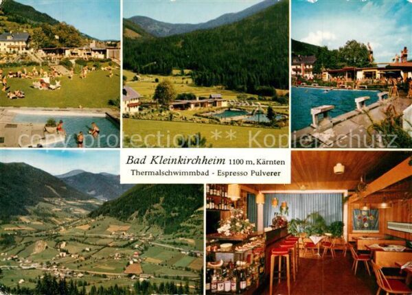 Bad Kleinkirchheim Kaernten Thermalschwimmbad Cafe Restaurant Lands