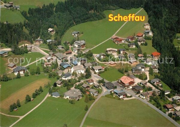 Scheffau Wilden Kaiser Fliegeraufnahme